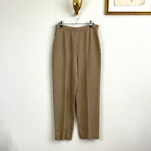 Giorgio Armani Le Collezione Tweed Wool Pants